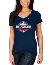 Majestic  V-Neck T-Shirt All Star Game Washington DC