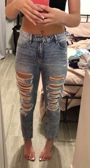 Distressed Jeans Size 3