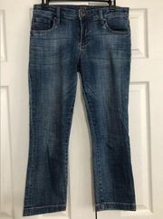 Kut from the Kloth cropped straight leg jeans‎ women’s size 6