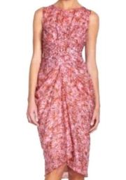 BCBGMAXAZRIA NWOT Pink Silk Cotton Dress