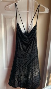 Urban Outfitters black mini dress