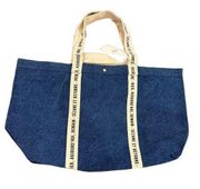 NWT Rare Sézane Large Cabas Denim Tote Limited Edition