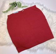 Old Navy Reddy Steady Knit Mini Skirt Size S NWT