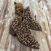 Cherish Leopard Print Booties