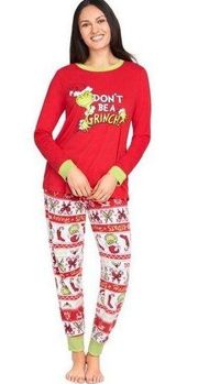 Dr Seuss Grinch Christmas Pajama Pants Merry Grinchmas Size Large