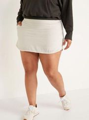 Old Navy High Waisted StretchTech Skort NEW Plus Size 3X