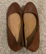 Mossimo Supply Co Brown Ballet Flats size 11