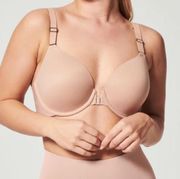 NWT  Bra-llelujah! Adjustable Unlined Full Coverage Bra Nude