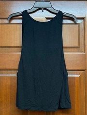 Koral open back tank, size extra small