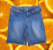 Calvin Klein Jeans Bermuda Denim Shorts Size 6