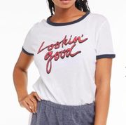 Lookin’ Good Johnny Ringer White Baby T Shirt S