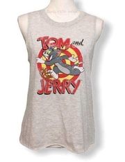 NWOT Tom & Jerry Muscle Tee Tank Top Gym Athletic