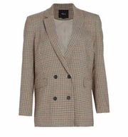 Rails Jac Cambridge Plaid Double Breasted Blazer Coat
Houndstooth Medium