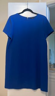 Royal Blue Shift Dress