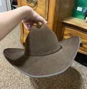 Velvet Brown  Cowboy Hat