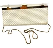 Lord & Taylor Weave Purse Clutch