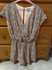 Cheetah Romper