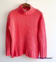 Philosophy Coral Turtleneck Sweater Size Small