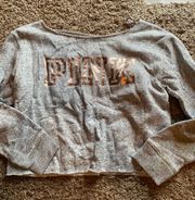 PINK - Victoria's Secret Victoria Secret PINK Cropped Sweatshirt