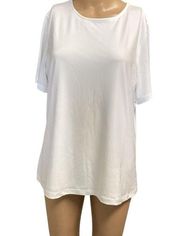 Susan‎ Graver QVC white blouse size M