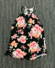 Medium Floral Razor Tank Top