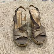 Via Spiga espadrille wedges size 10