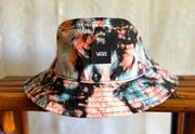 * Vans Undertone II Hat In Wash Dye Black Pink Grey Size S / M