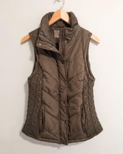 Army Green Puffer Vest