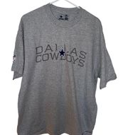 Dallas Cowboys light gray short sleeve t-shirt