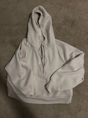 White Opal Scuba Half-Zip