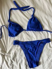 Royal Blue Bikini Set 