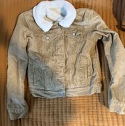 John Galt Corduroy Fleece Lined Brandy Melville/Jhon Galt Jacket