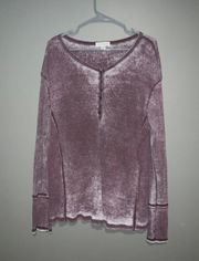 Treasure&Bond Distressed Sweater