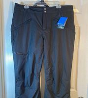 NWT Ladies Columbia Omni tech ski pants Size XL/Short