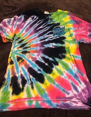 Santa Cruz Skateboarding Tie Dye