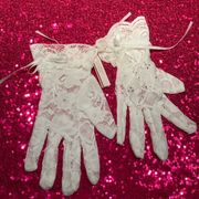 Victoria’s Secret Halloween Costume Gloves Lingerie Bedroom Cosplay White Lace