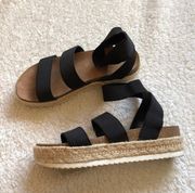 Platform Brown Sandals