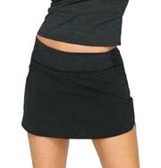 Size XXS Hudson 4” Skort Black Medium Coverage Lightweight NEW