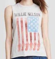 Willie Nelson flag guitar tee