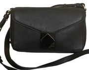 Vince Camuto Black Leather Crossbody Bag