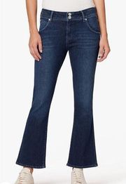 Hudson Women's Jeans Collin 26 Bootcut Crop Color Alexa (Dark Blue) Denim