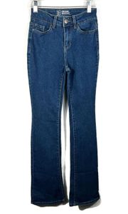 NOBO undaries Mid Rise Flare Bootcut Stretch Denim Retro Jeans Western