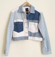 Patched Denim Jacket