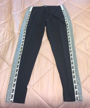 Pink Victoria’s Secret skinny track pants