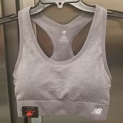 New Balance 💕💕 Gray Sports Bra Medium M NWT