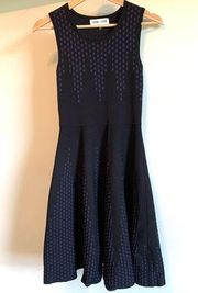 John + Jenn blue knit sleeveless dress size XS