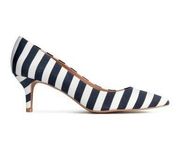 Striped court shoes Women