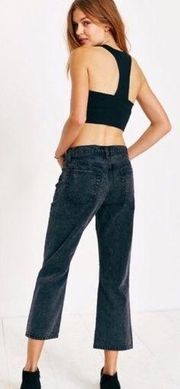 BDG mid rise relaxed crop jeans