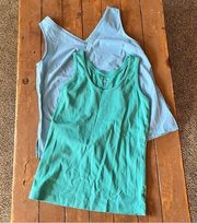 Eddie Bauer and Lands End Tank top bundle