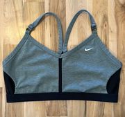 Nike  Women Indy Sports Bra Grey 1X